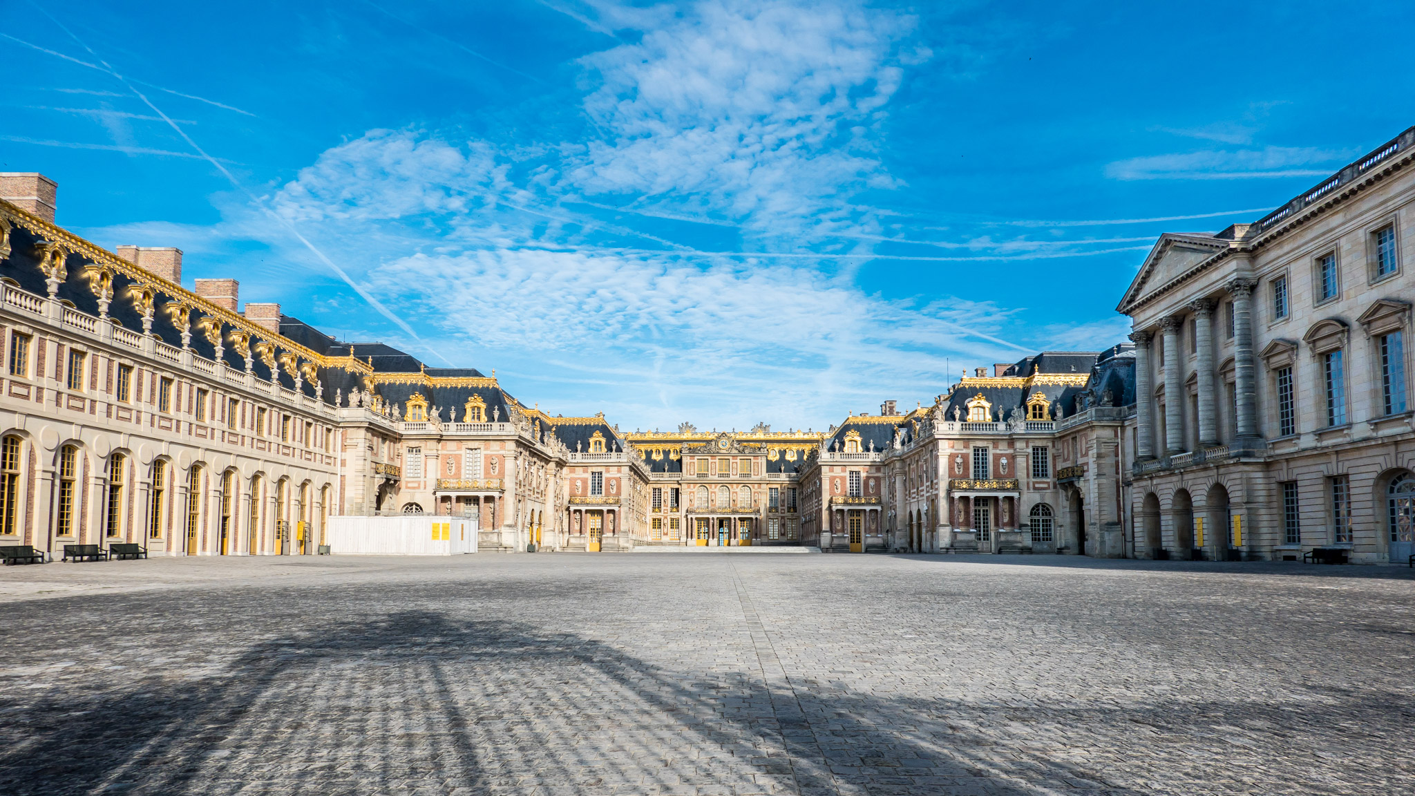 Versailles Palace Courtyard